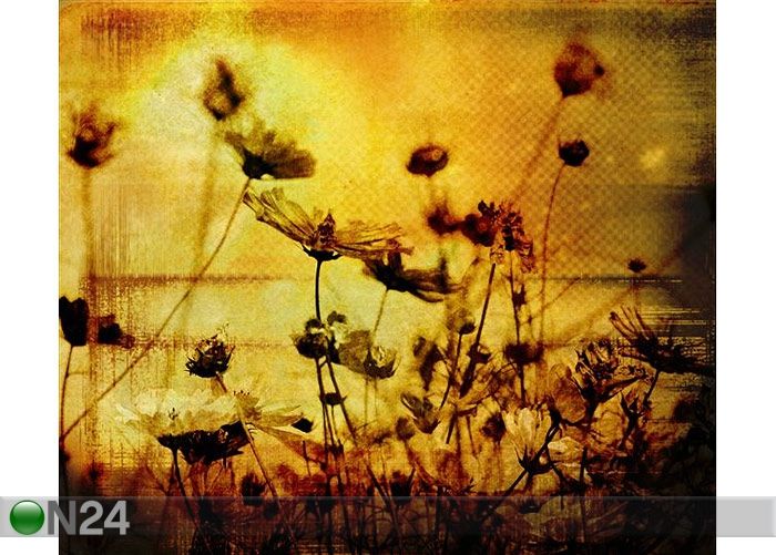 Taulu OLD-FASHIONED FLOWER 106x90 cm kuvasuurennos