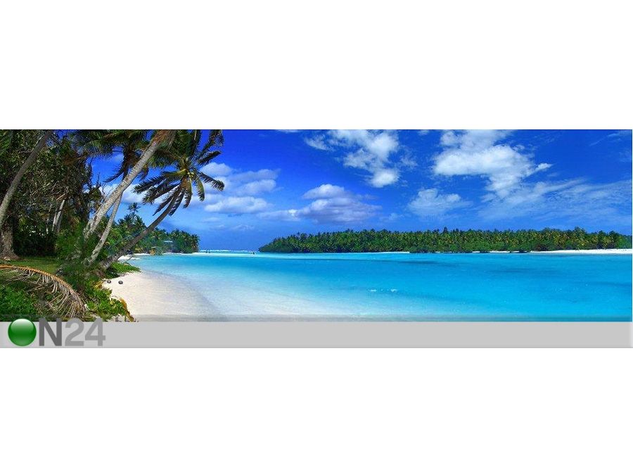Taulu PANORAMIC LAGOON 2 99x30 cm kuvasuurennos