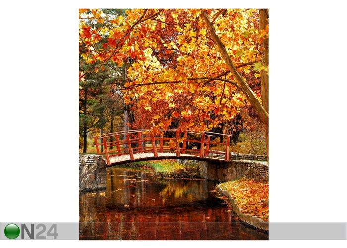 Taulu PARK IN NOVEMBER 50x61 cm kuvasuurennos