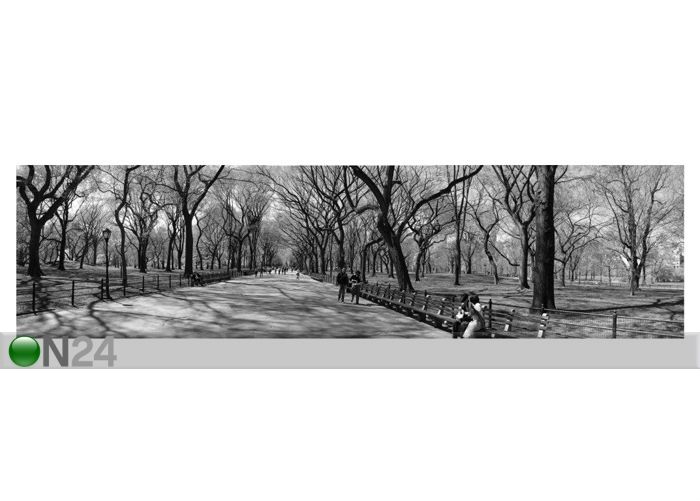Taulu SLOW NEW YORK MINUTE 30x115 cm kuvasuurennos