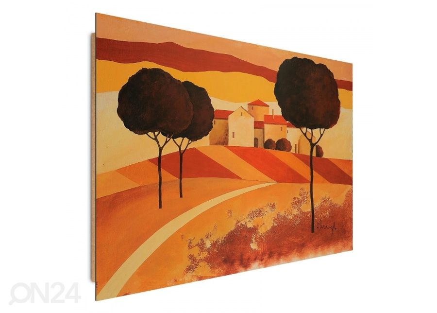Taulu Town 3D 98x68 cm kuvasuurennos