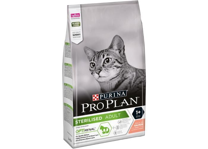 Täysravinto steriloidulle kissalle lohi 1,5 kg kuvasuurennos