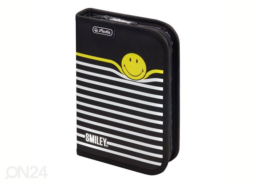 Täytetty penaali HERLITZ SMILEYWORLD BLACK STRIPES kuvasuurennos