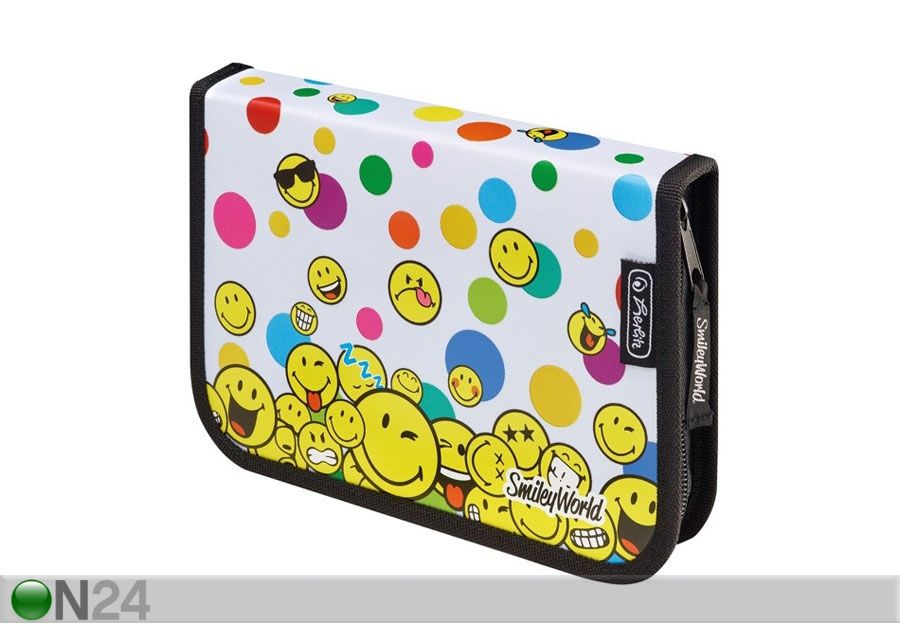Täytetty penaali HERLITZ SMILEYWORLD RAINBOW FACES kuvasuurennos