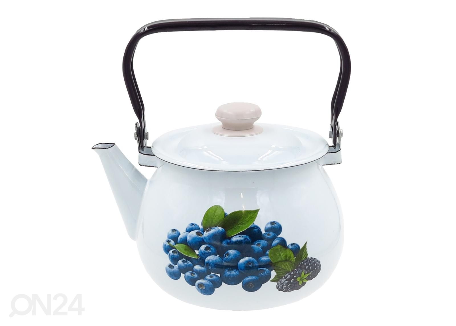 Teekannu emalia Mustikka 2,5 L kuvasuurennos