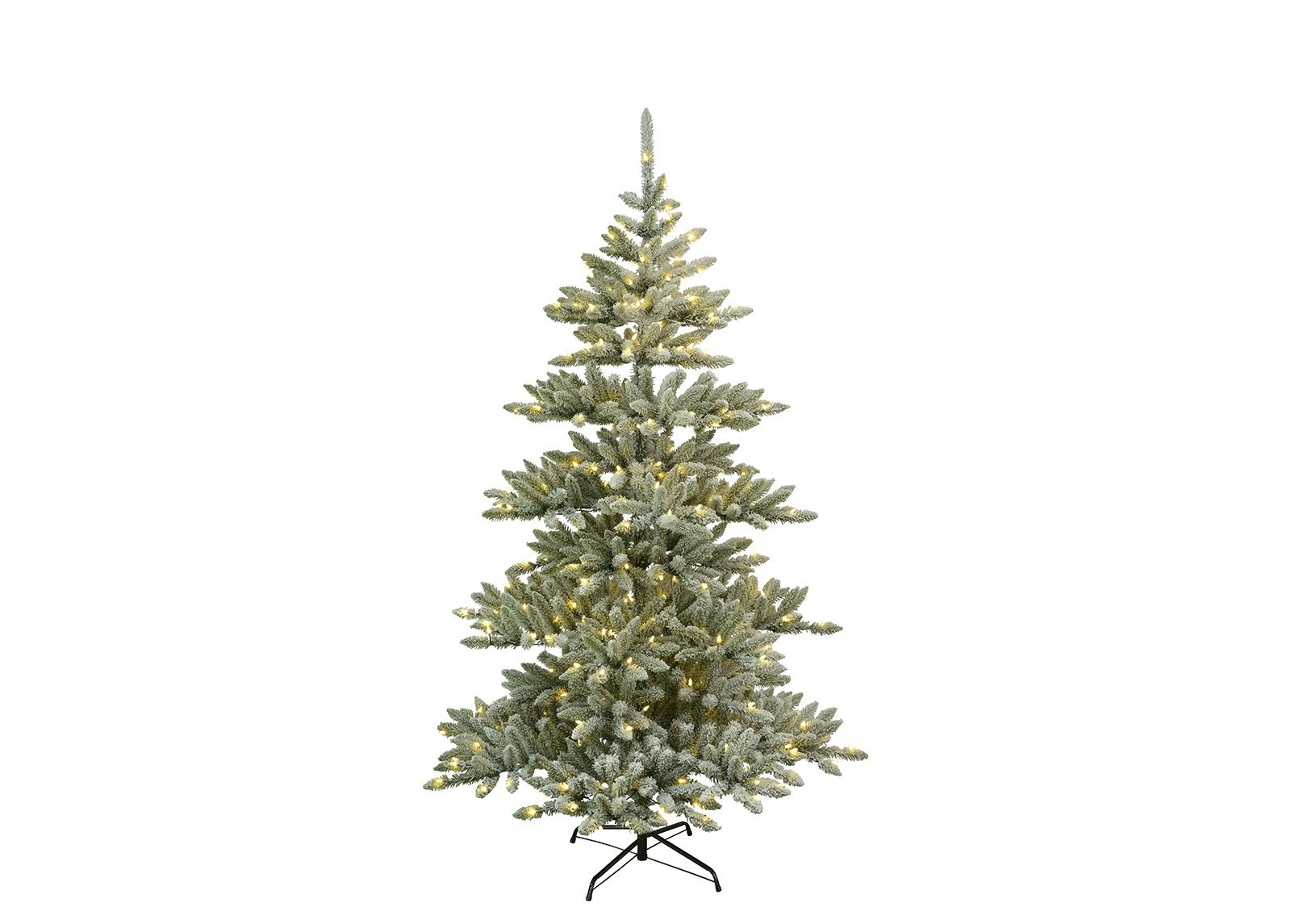 Tekokuusi LED valoilla ja tekolumella ARVIKA 210 cm kuvasuurennos