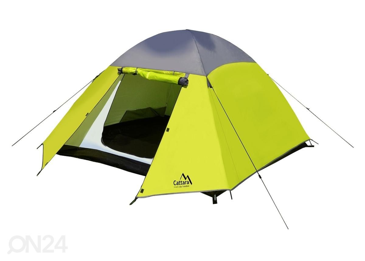 Teltta 3 hengelle 210 + 110x210 cm PU3000 mm kuvasuurennos
