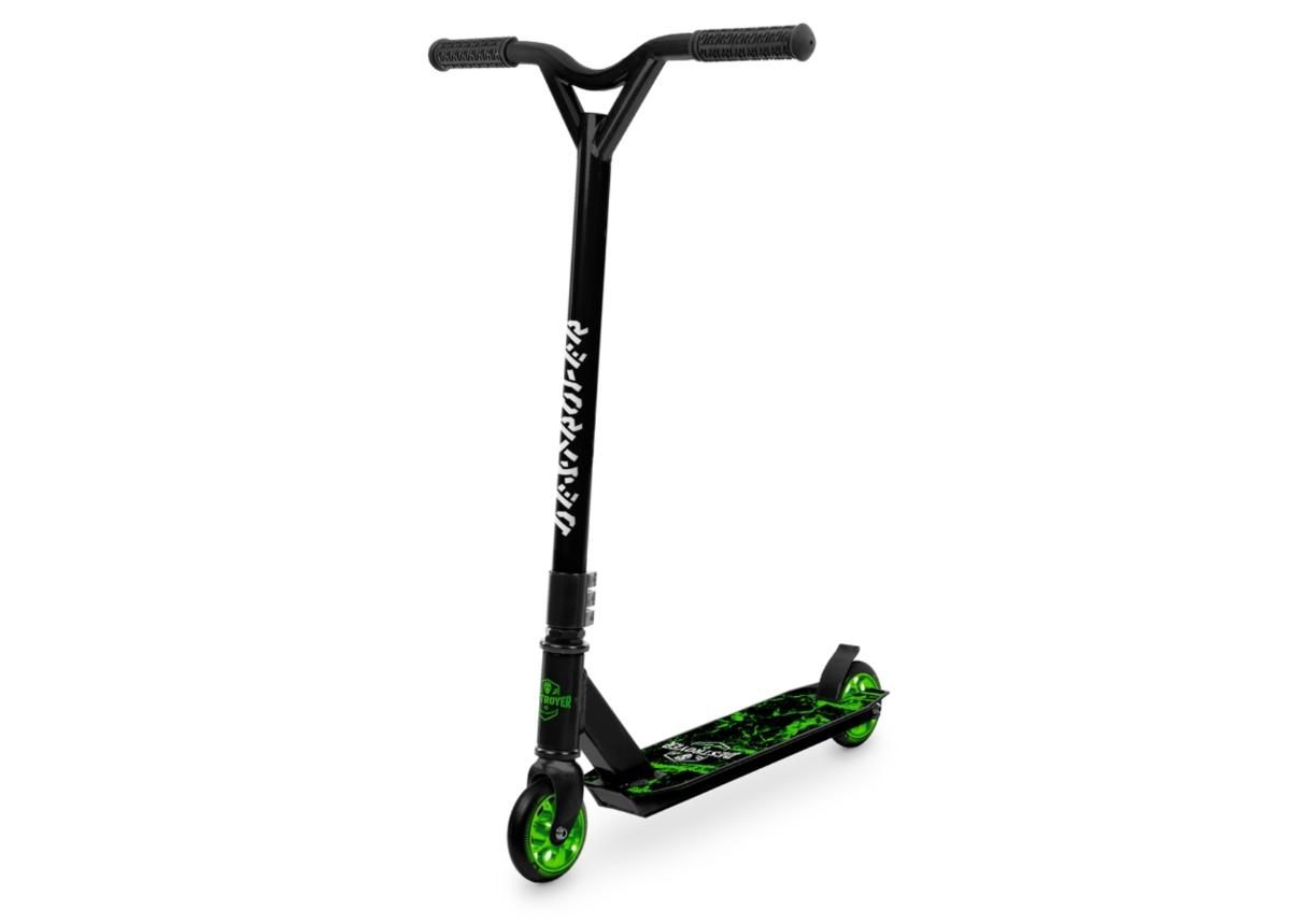 Temppupotkulauta Street Surfing Destroyer Green Lightning kuvasuurennos