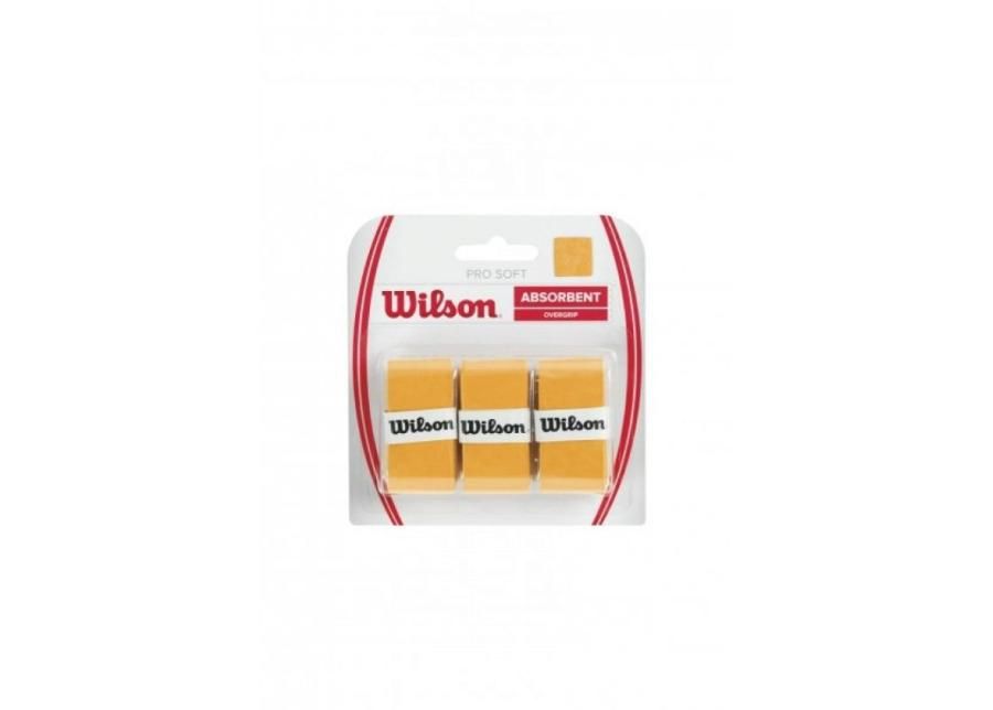 Tennismailan grippi Wilson Pro Soft Overgrip 3 kpl kuvasuurennos