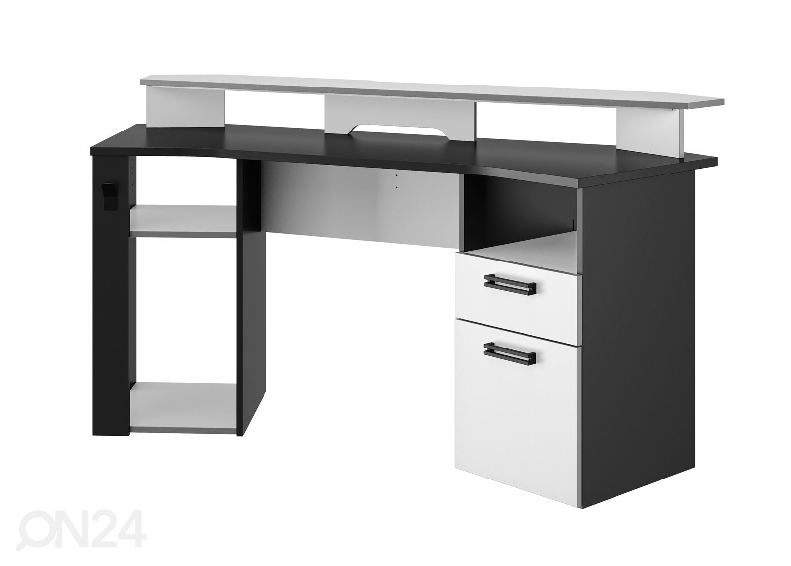 Tietokonepöytä Invaders + LED kuvasuurennos