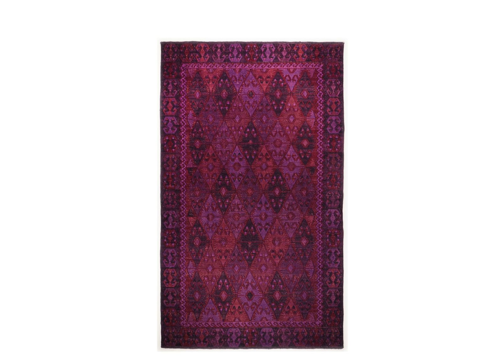 Tom Tailor matto Vintage Kelim 140x200, violetti kuvasuurennos