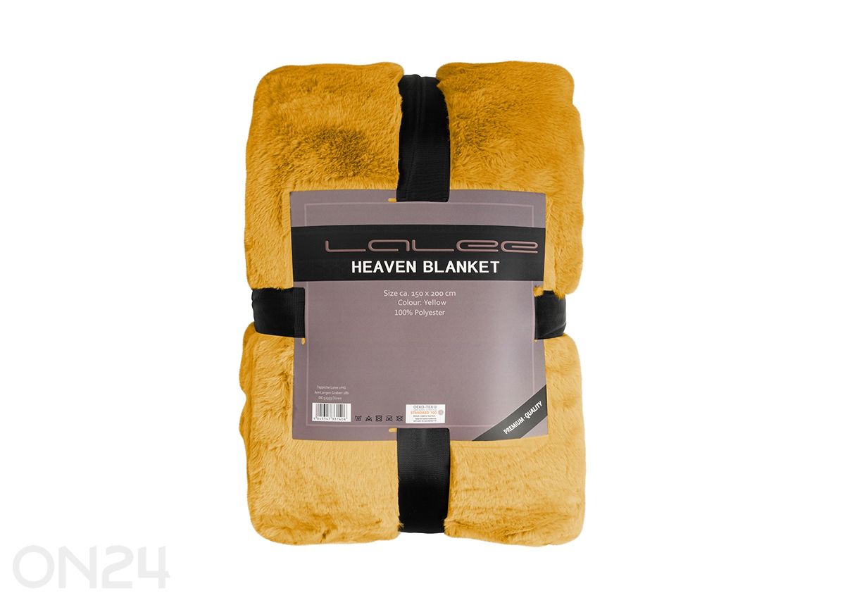Torkkupeitto Heaven Yellow 150x200 cm kuvasuurennos