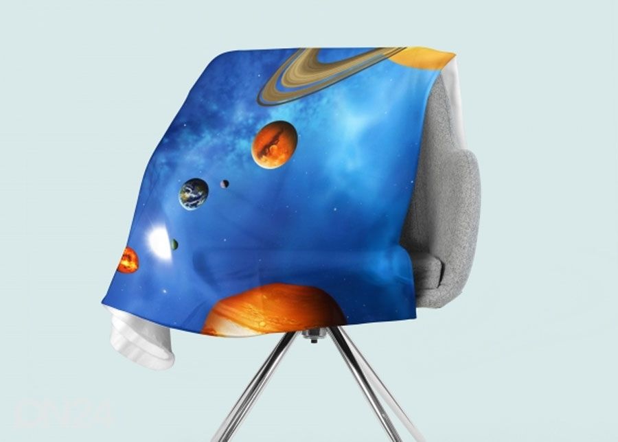 Torkkupeitto Solar System 130x150 cm kuvasuurennos
