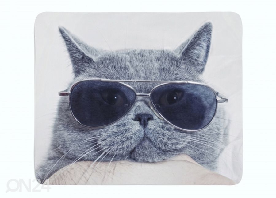 Torkkupeitto Stylish Cat 130x150 cm kuvasuurennos