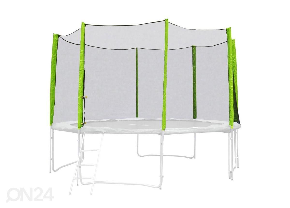 Trampoliinin turvaverkko Froggy PRO inSPORTline 430 cm, 8 tolppaa kuvasuurennos