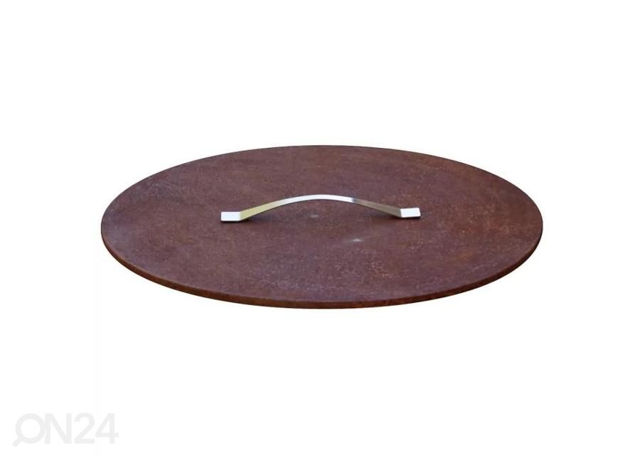 Tulisijan kansi Rust Ø 80 cm kuvasuurennos