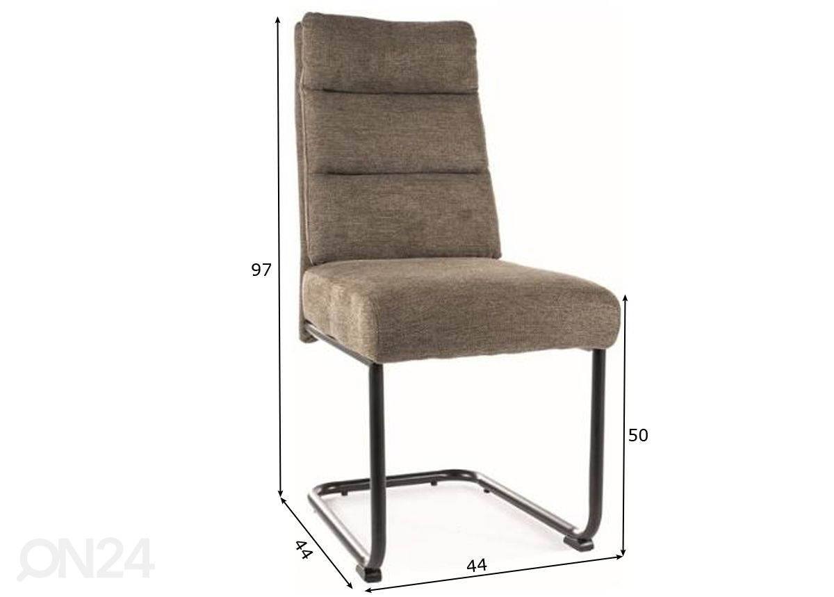 Tuoli kuvasuurennos mitat