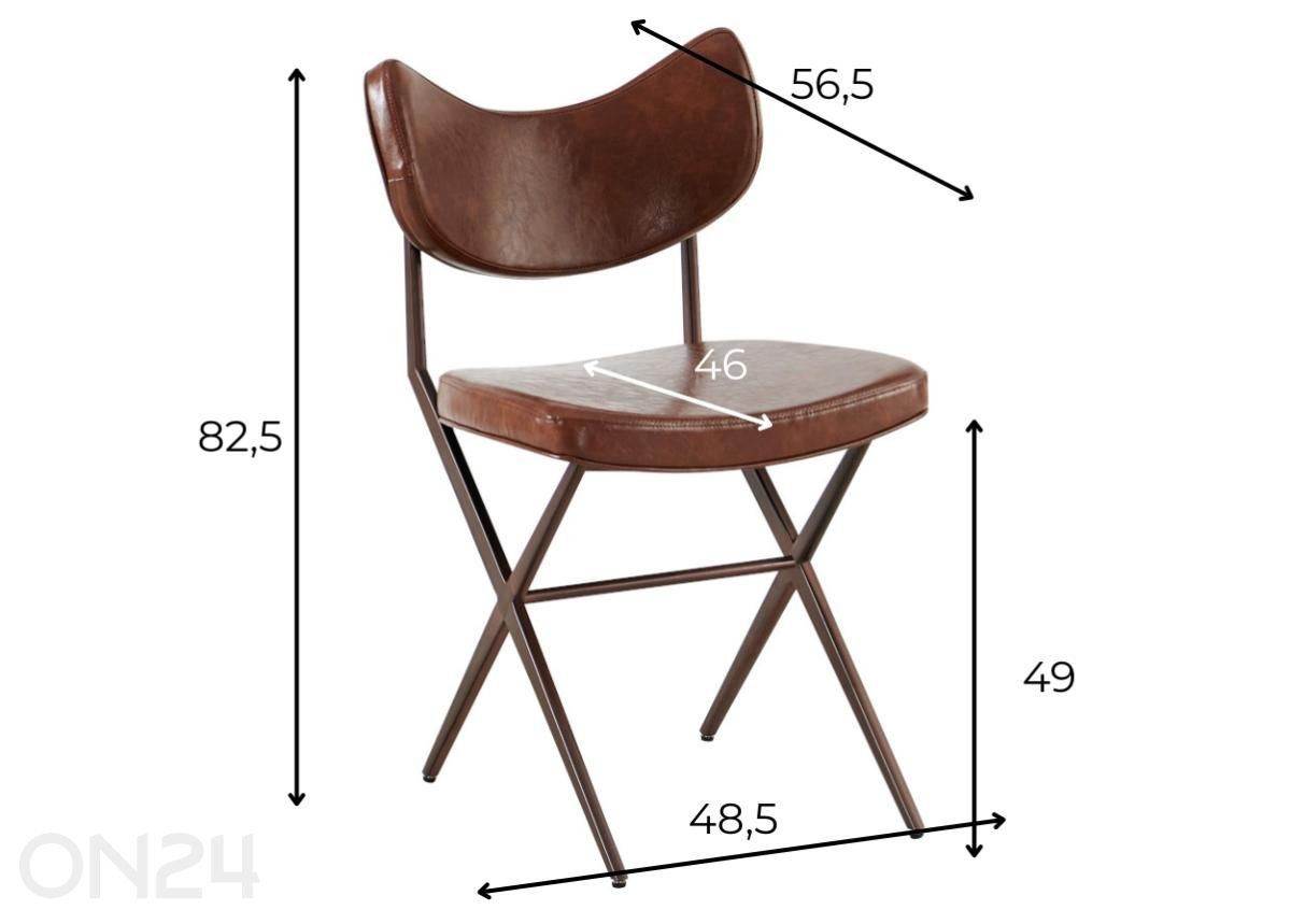 Tuoli Soha kuvasuurennos mitat