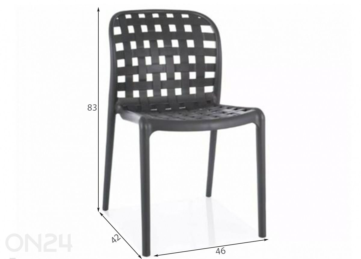 Tuoli Strip kuvasuurennos mitat