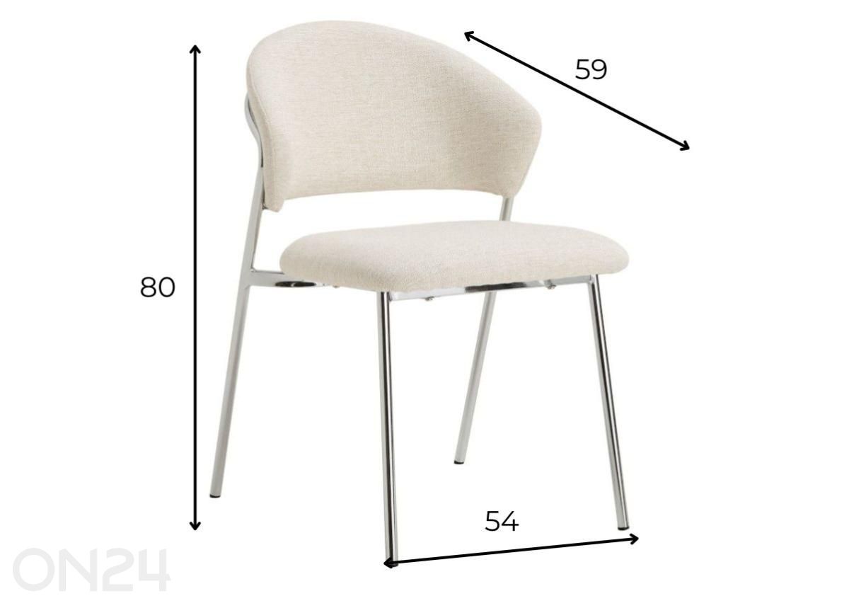 Tuoli Will kuvasuurennos mitat