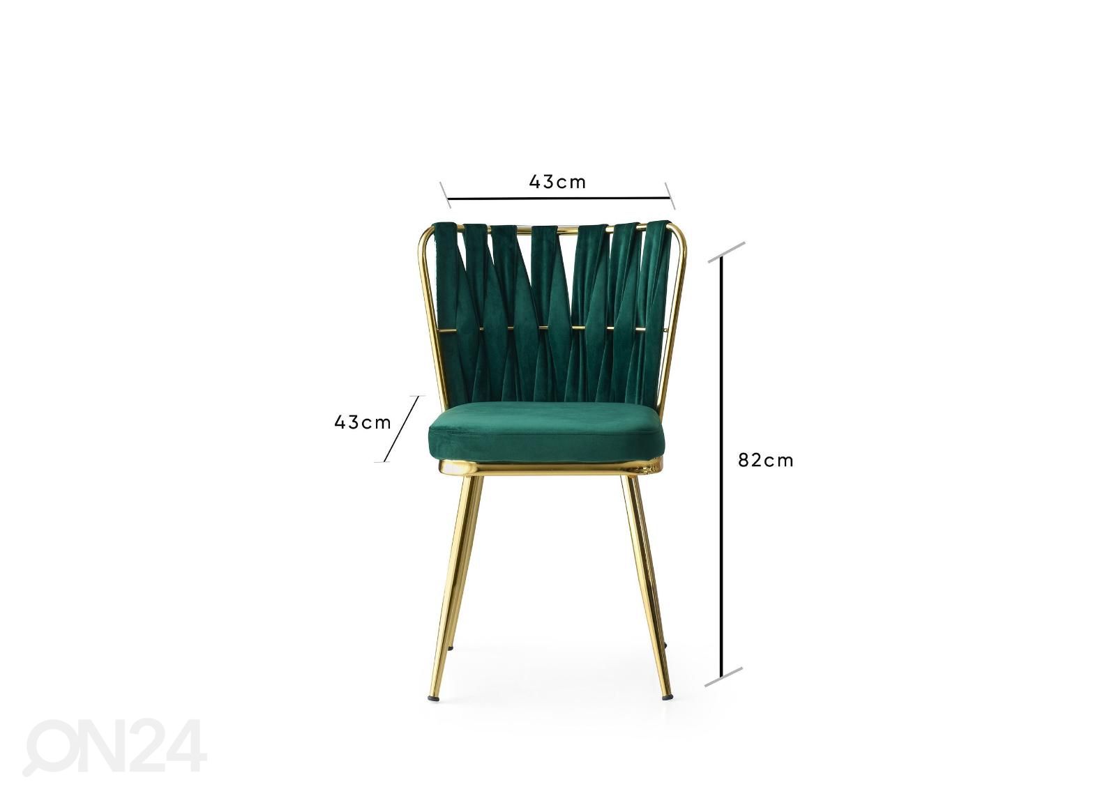 Tuolit, 2 kpl kuvasuurennos mitat