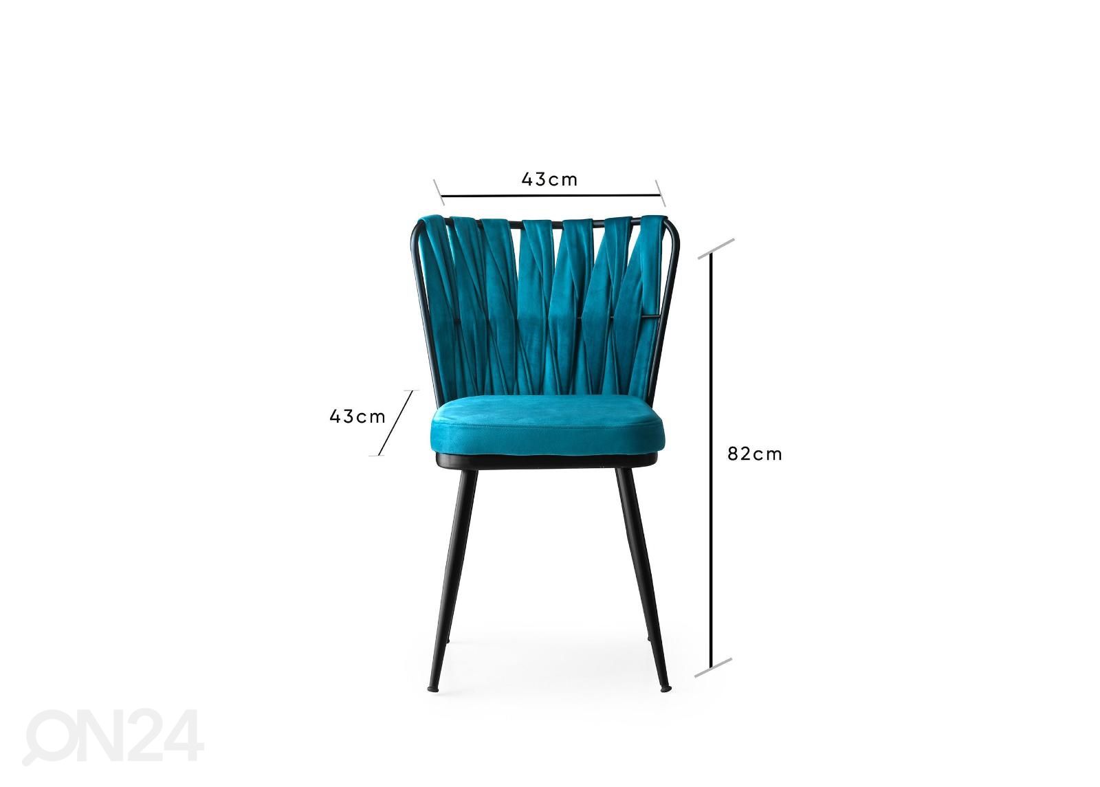 Tuolit, 2 kpl kuvasuurennos mitat