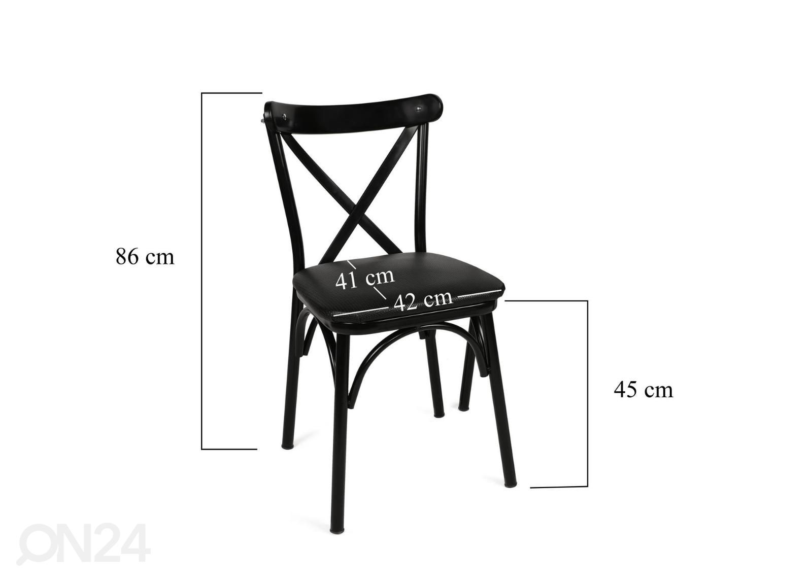 Tuolit, 4 kpl kuvasuurennos mitat