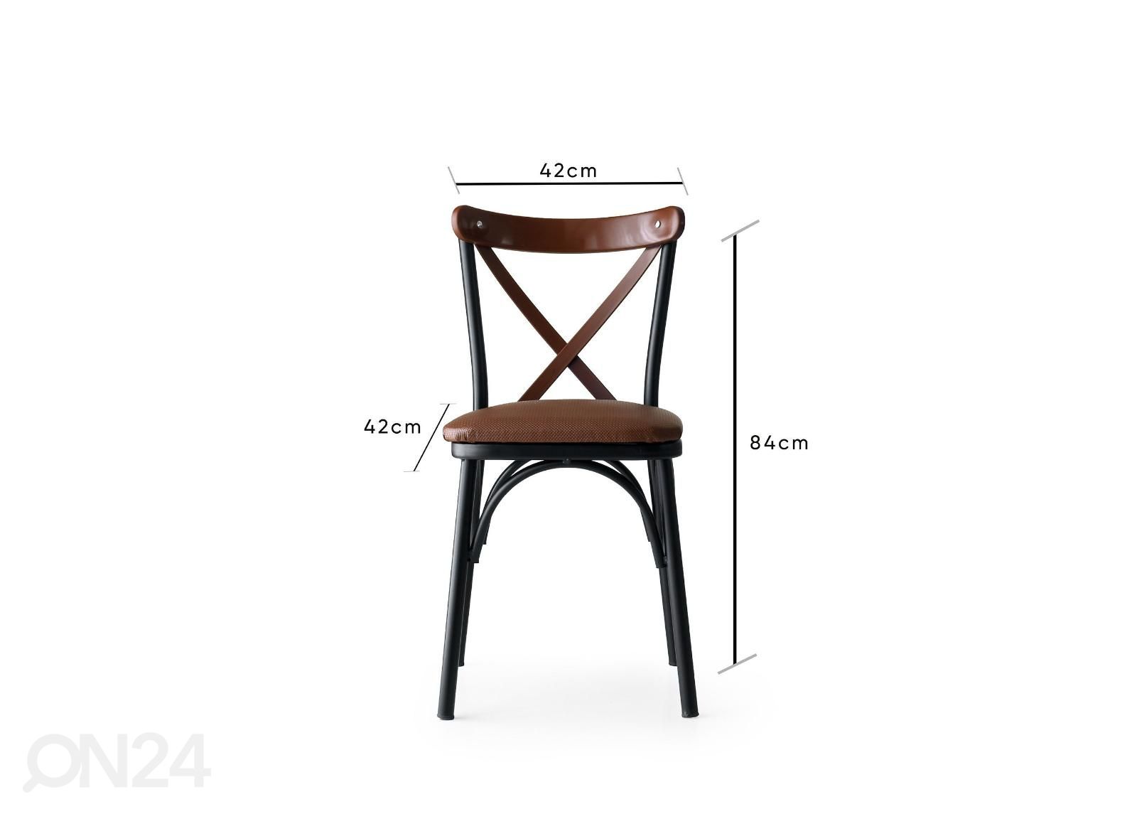 Tuolit, 4 kpl kuvasuurennos mitat