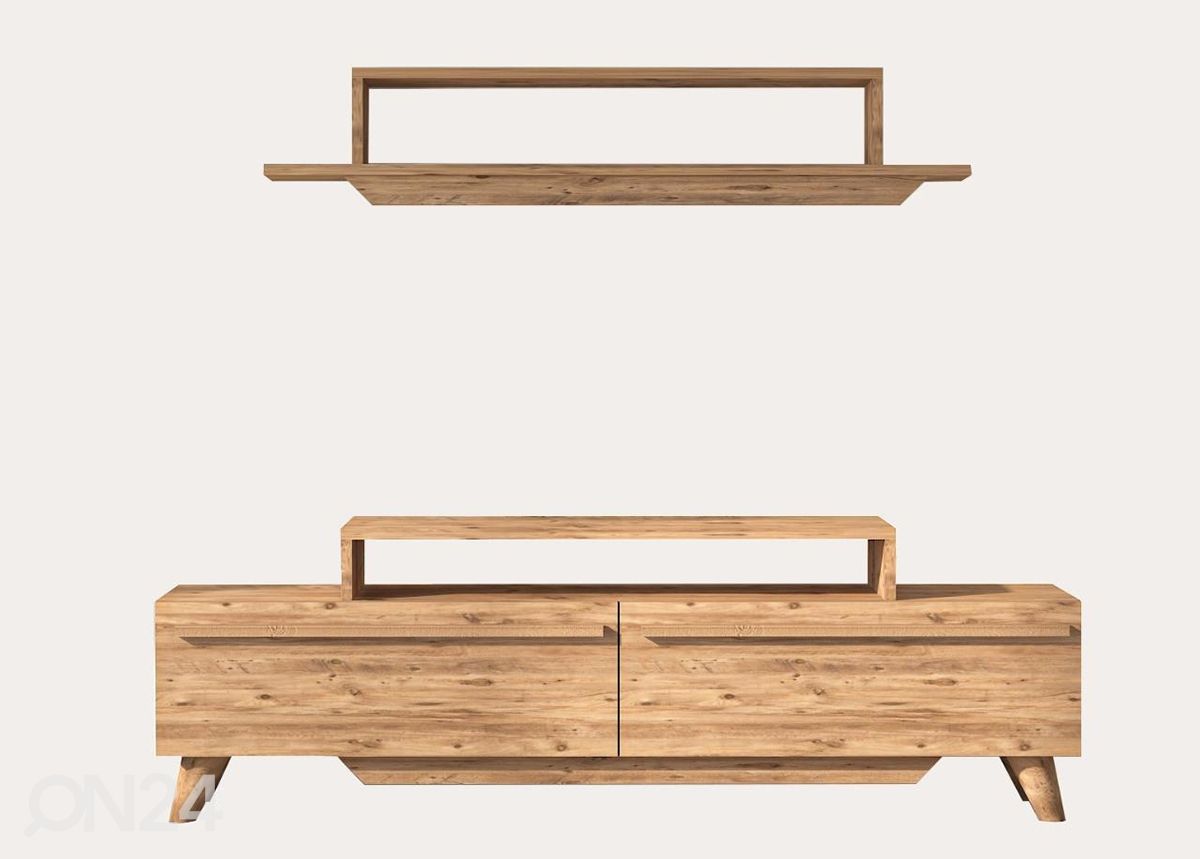 TV-taso 150 cm + seinähylly kuvasuurennos