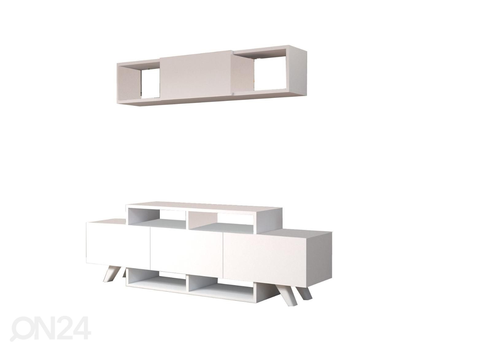 TV-taso 150 cm + seinähylly kuvasuurennos