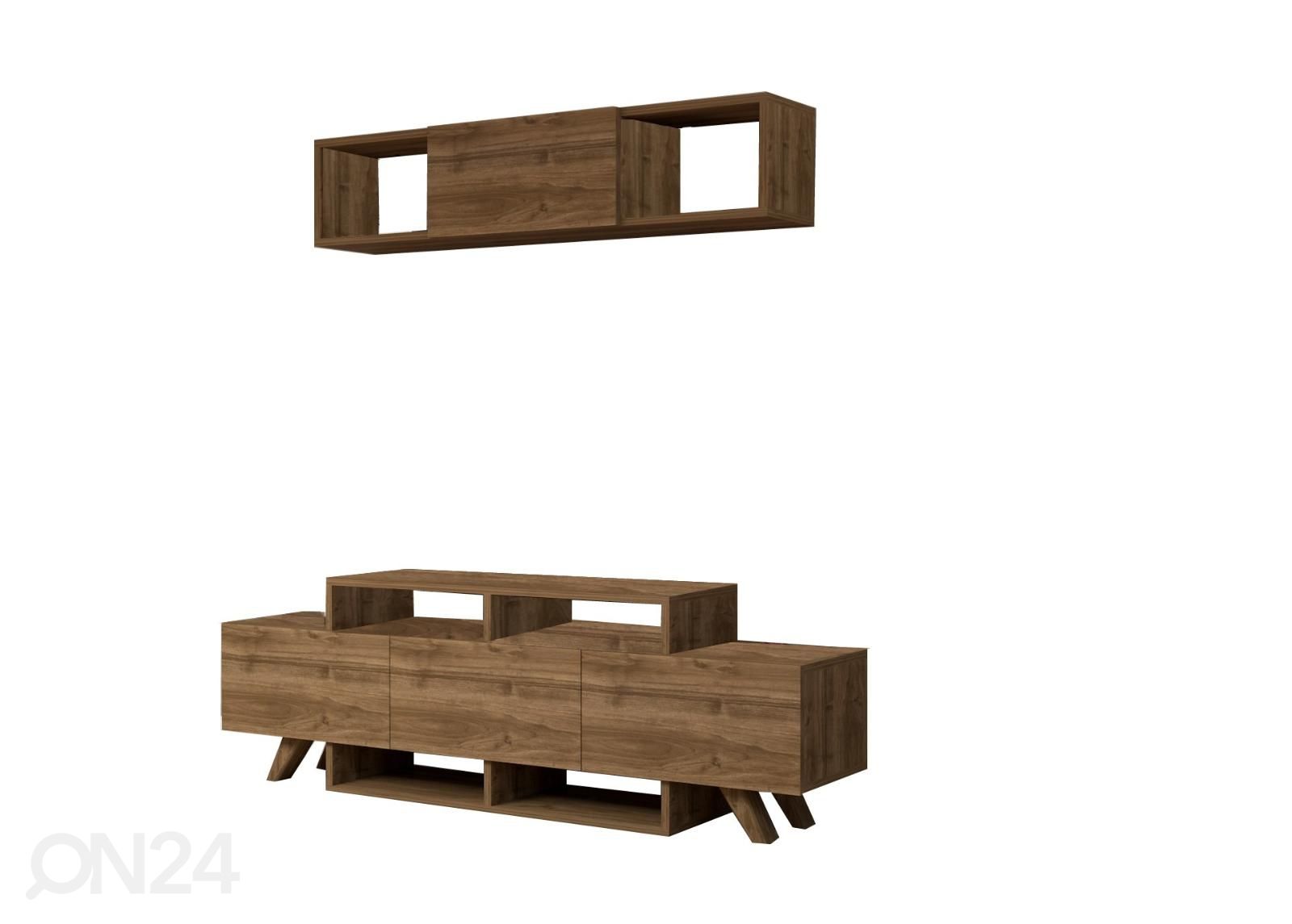 TV-taso 150 cm + seinähylly kuvasuurennos