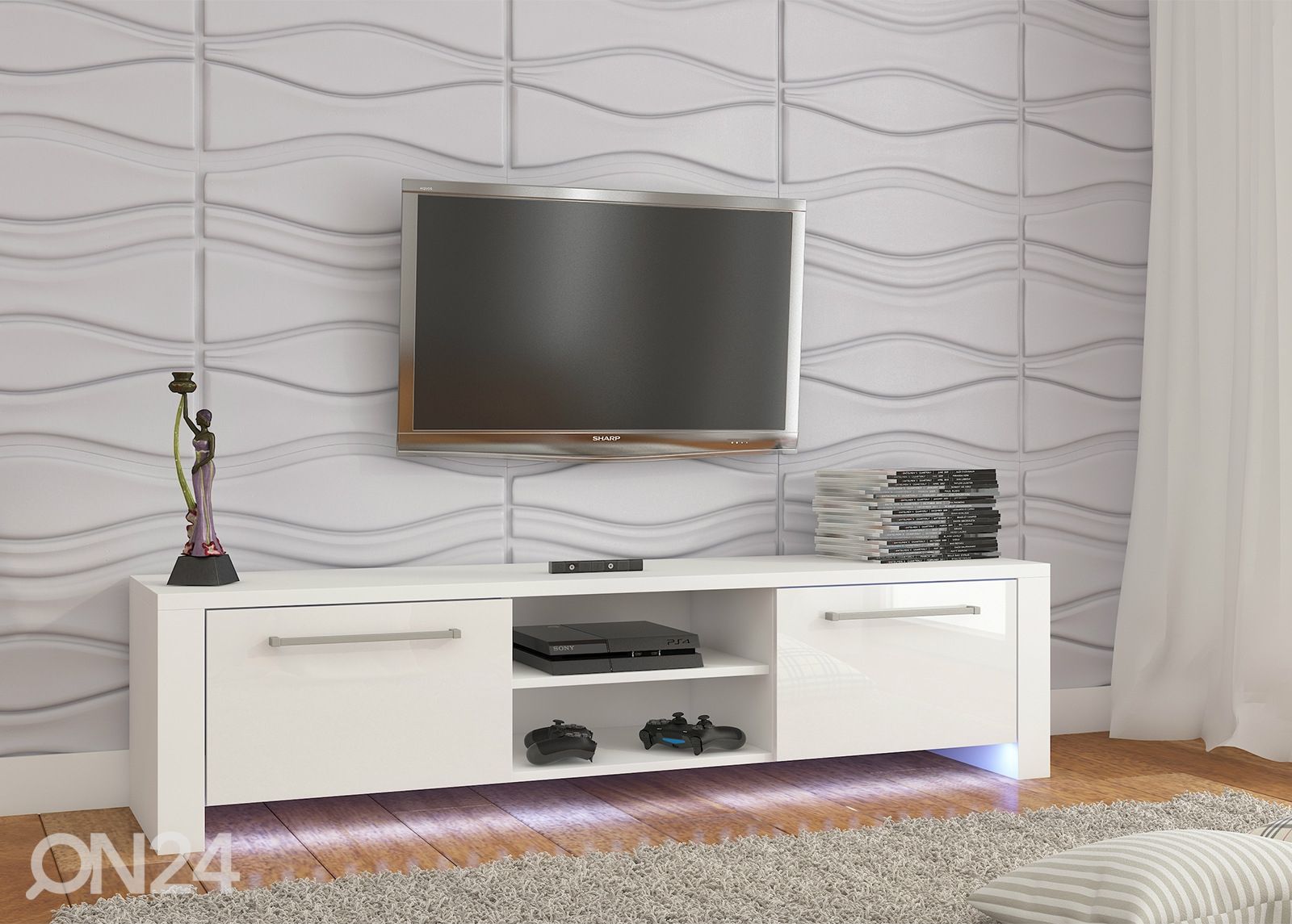 TV-taso 160 cm kuvasuurennos