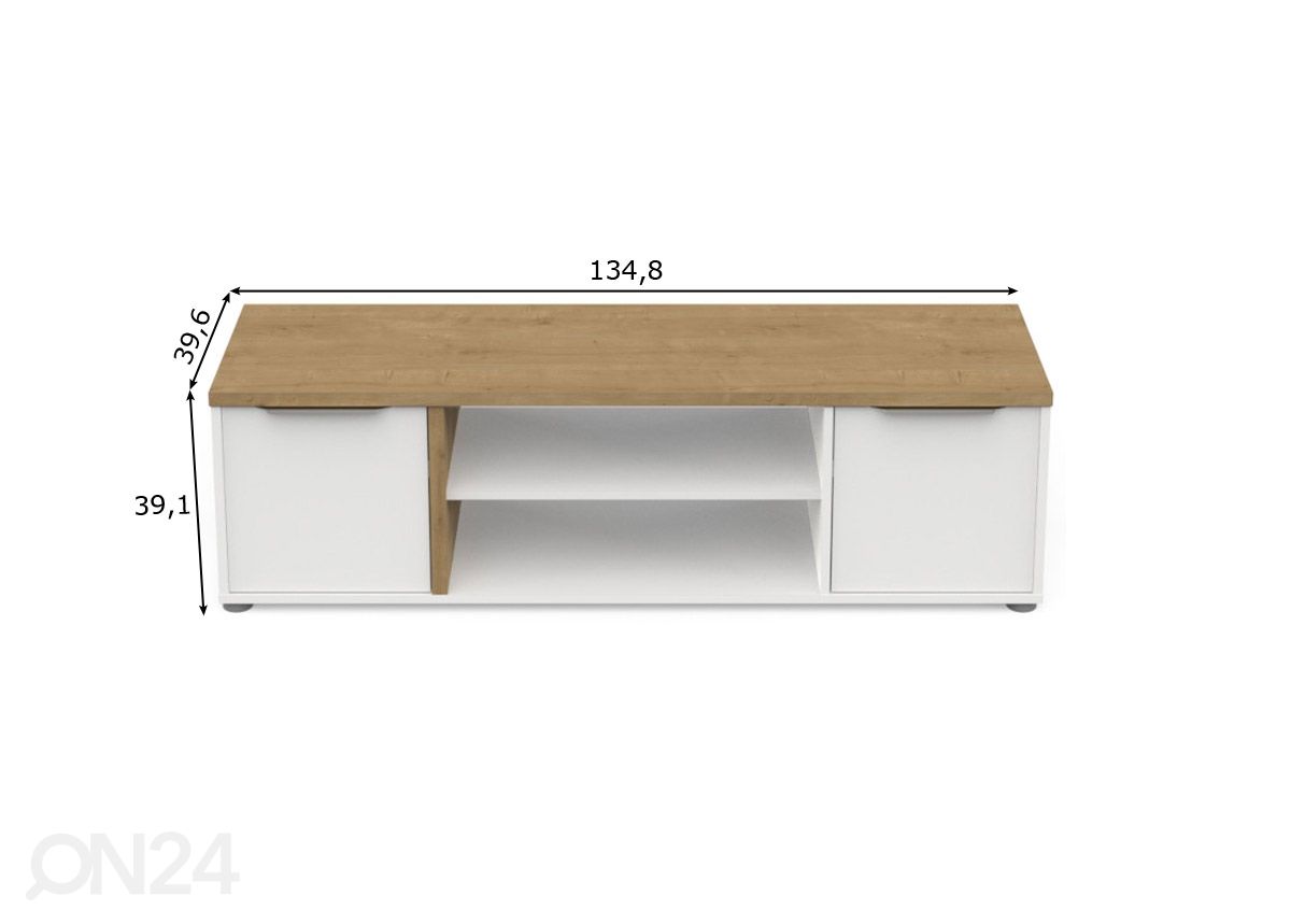TV-taso Access 134,8 cm kuvasuurennos mitat