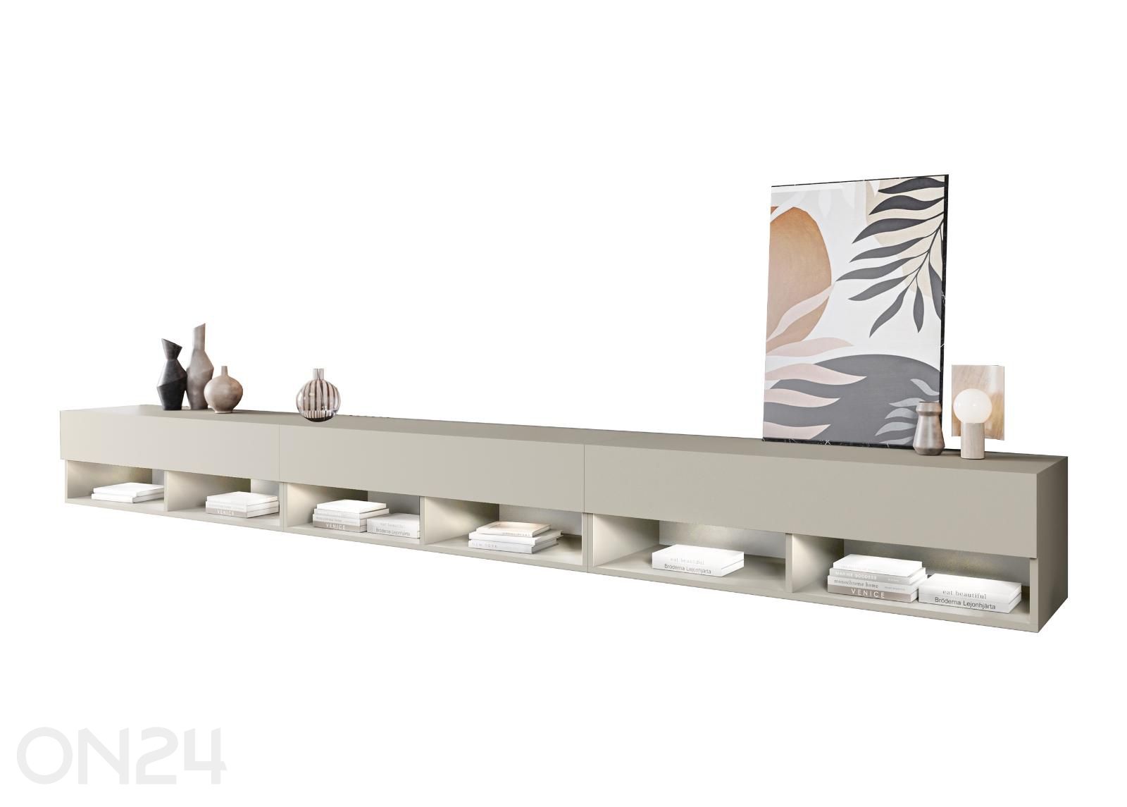 TV-taso Alma 300 cm + LED kuvasuurennos