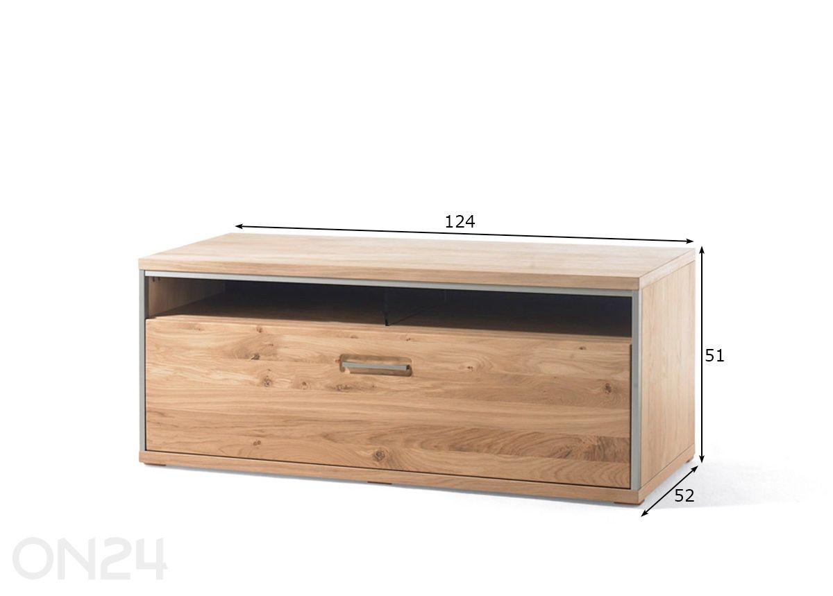 TV-taso Espero 51 cm kuvasuurennos mitat