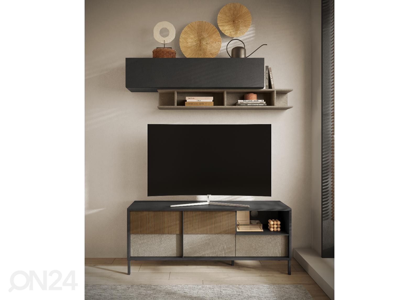 TV-taso Everest 156 cm, beige/mercury kuvasuurennos