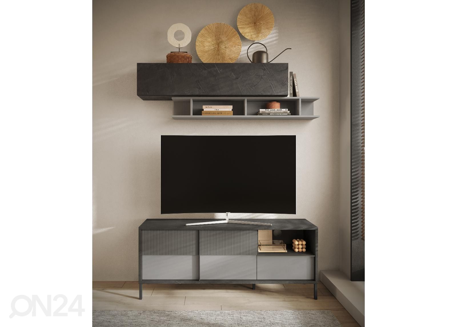 TV-taso Everest 156 cm, harmaa kuvasuurennos