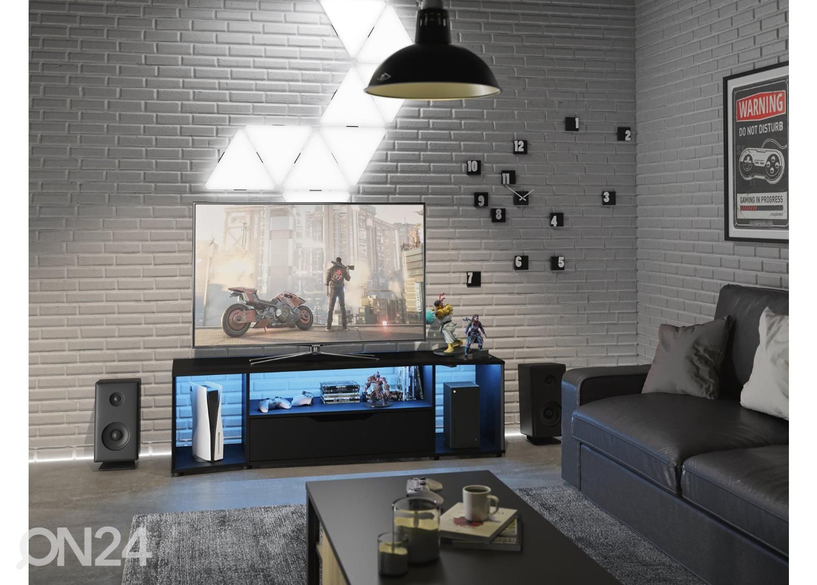 TV-taso Hack + LED kuvasuurennos