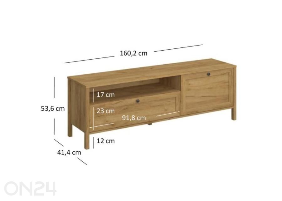 TV-taso Klark 160,2 cm kuvasuurennos