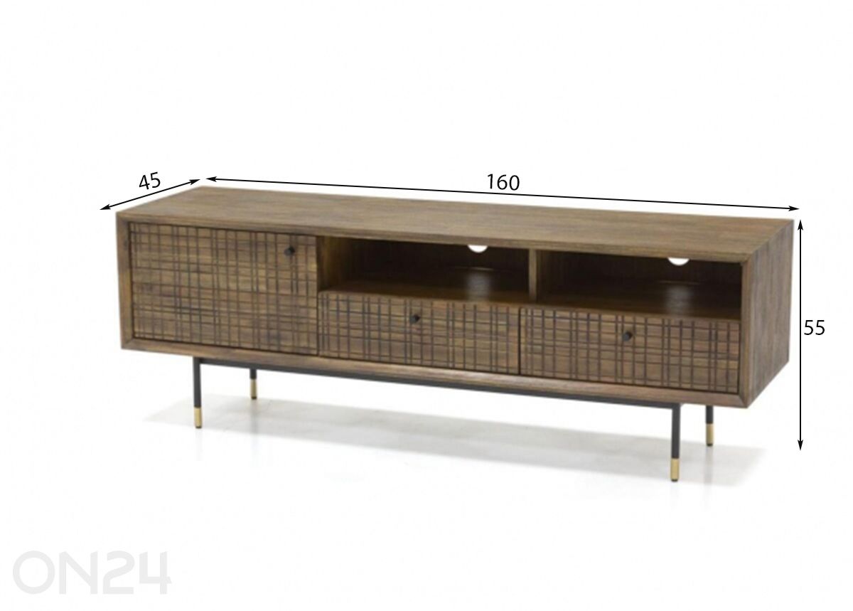 TV-taso Maze kuvasuurennos mitat