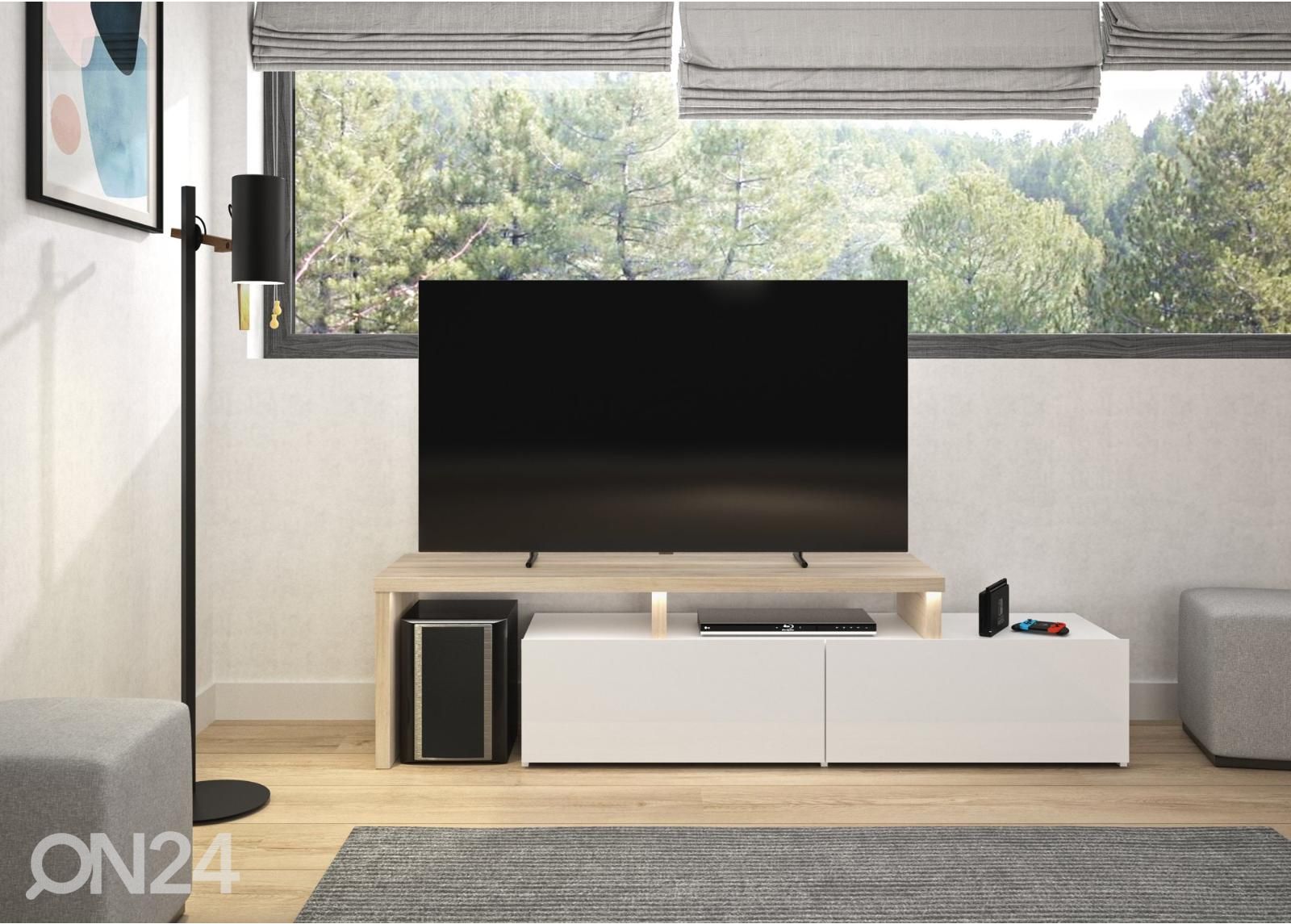 TV-taso Mike + LED kuvasuurennos