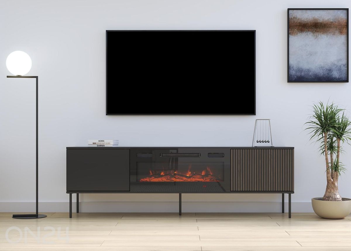 TV-taso Notte 182 cm + sähkötakka kuvasuurennos