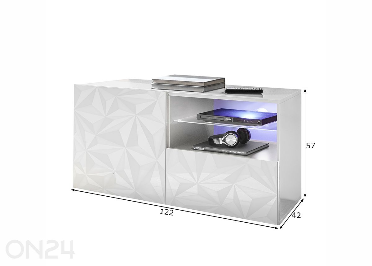 TV-taso Prisma kuvasuurennos mitat