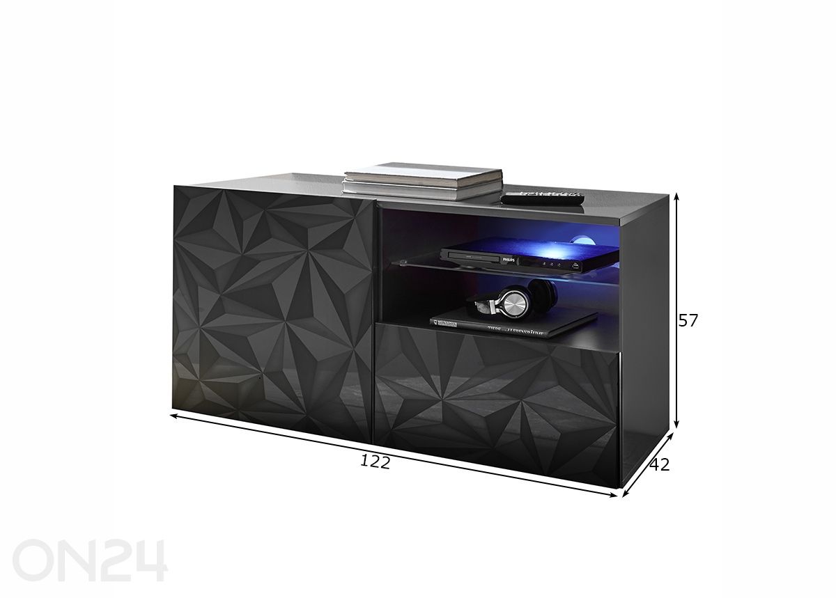 TV-taso Prisma kuvasuurennos mitat