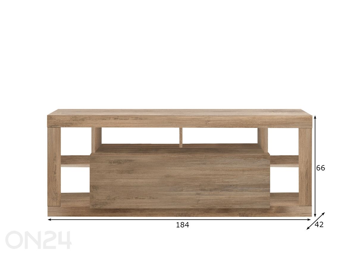 TV-taso Rimini kuvasuurennos mitat