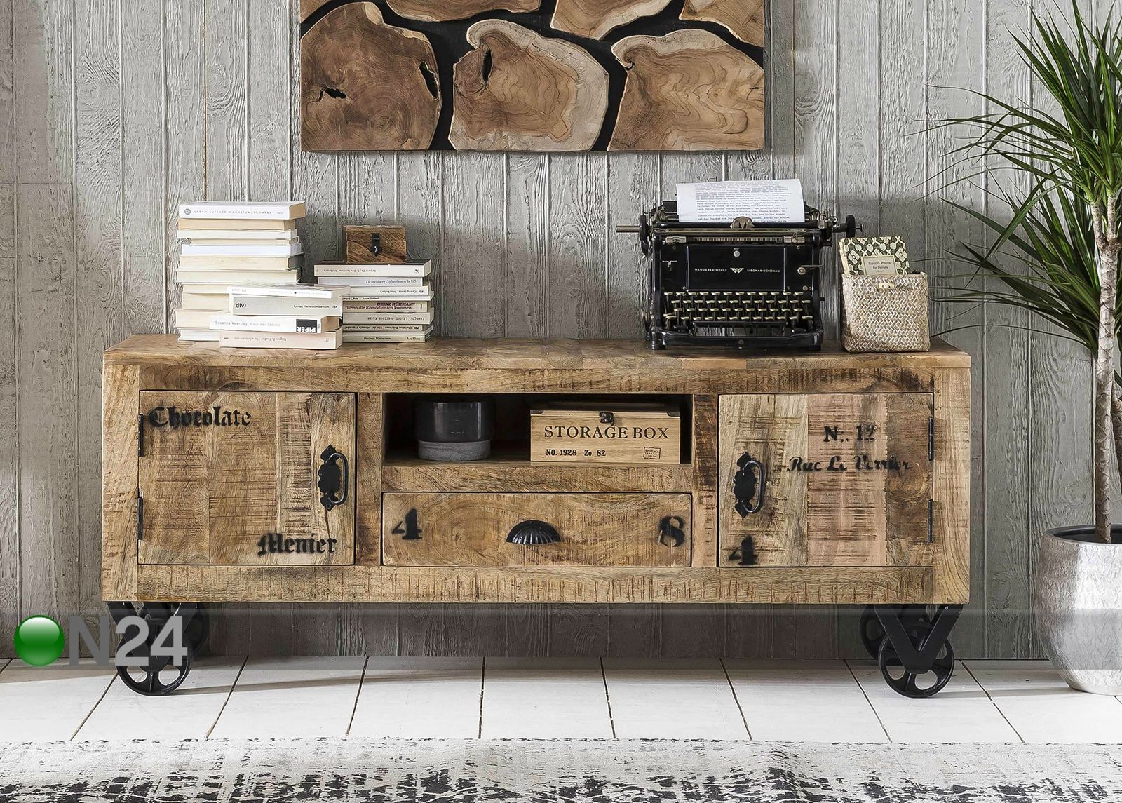 TV-taso Rustic kuvasuurennos