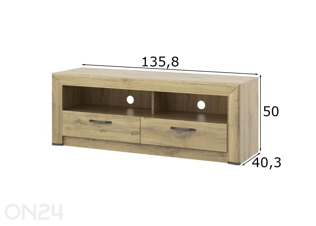 TV-taso Sapori kuvasuurennos mitat