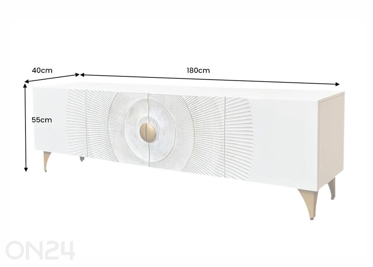 TV-taso Sunset kuvasuurennos mitat