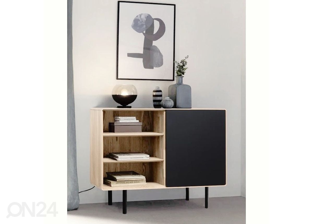 TV-taso Tokyo 107 cm, valkoinen öljy kuvasuurennos