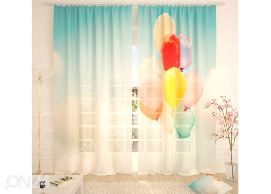 Tylliverho Balloons II 400x260 cm kuvasuurennos